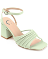 JOURNEE COLLECTION WOMEN'S SHILLO BLOCK HEEL SANDALS