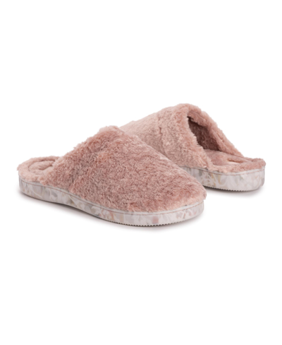 Muk Luks Women's Nony Fly Knit Slippers In Blush