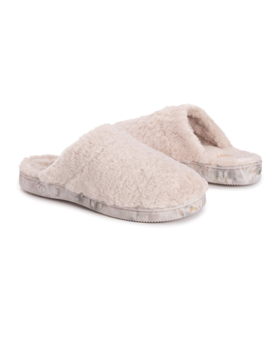 Muk Luks Women's Wen Shearling Slipper In White