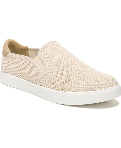 Dr. Scholl's Women's Madison-knit Slip-on Sneakers In Oyster Grey Microfiber