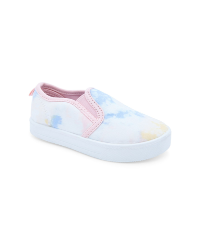 Oshkosh B'gosh Toddler Girls Maeve Casual Sneakers In White Multi