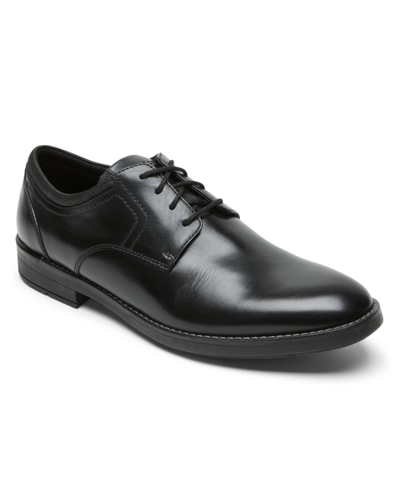 Rockport Men's Sl2 Plain Toe Lace Up Shoes In Black