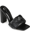 Journee Collection Maysie Square-toe Pump In Black