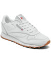 REEBOK BIG KIDS CLASSIC LEATHER CASUAL SNEAKERS FROM FINISH LINE