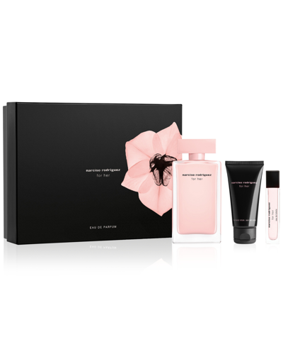 Narciso Rodriguez 3-pc. For Her Eau De Parfum Gift Set