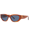 Vogue Eyewear Hailey Bieber X  Women's Sunglasses, Vo5438s 52 In Yellow Havana