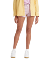Levi's 501 Original High-rise Stretch-denim Shorts In Washed Lilac Short