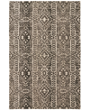 Simply Woven Colton R8627 5' X 8' Area Rug In Brown