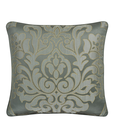 J Queen New York Santino Decorative Pillow, 20" X 20" In Jade