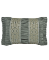 J Queen New York Santino Boudoir Decorative Pillow, 15" X 21" In Jade