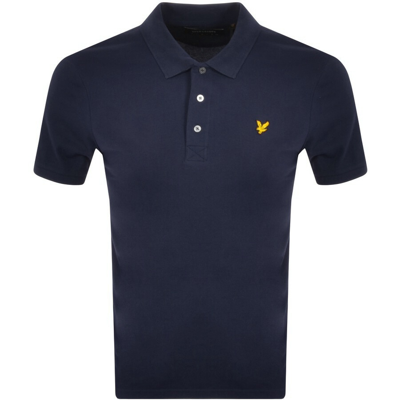 Lyle & Scott Lyle And Scott Short Sleeved Polo T Shirt Navy