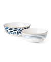 Lenox Blue Bay 2-piece Nesting Bowl Set