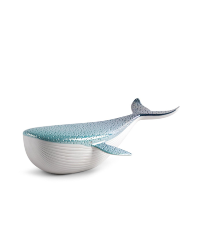 Lladrò Whale Large Figurine In Multi