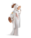 Lladrò Japanese Dancer Porcelain Sculpture In Multi
