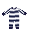 PAJAMAS FOR PEACE NAUTICAL STRIPE BABY BOYS AND GIRLS COVERALLS