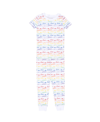 PAJAMAS FOR PEACE LITTLE BOYS AND GIRLS PEACE AND LOVE 2-PIECE MATCHING FAMILY PAJAMA SET