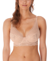 Freya Expression Underwire High Apex Bra In Natural Beige