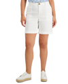 Style & Co Women's Comfort-waist Cargo Shorts, Regular & Petite, Created For Macy's In Bright White