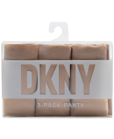 Dkny Women's 3-pk. Litewear Cut Anywear Hipster Underwear Dk5028bp3 In Glow,glow,glow