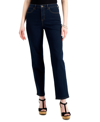 STYLE & CO CURVY-FIT HIGH-RISE STRAIGHT-LEG JEANS, CREATED FOR MACY'S