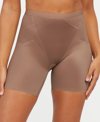 Spanx Women's Thinstincts 2.0 High-waisted Mid-thigh Girl Shorts In Cafe Au Lait
