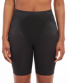 Spanx Womens Very Black Thinstincts® 2.0 High-rise Stretch-satin Shorts Xxl In Very Black