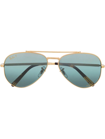 RAY BAN AVIATOR-FRAME SUNGLASSES