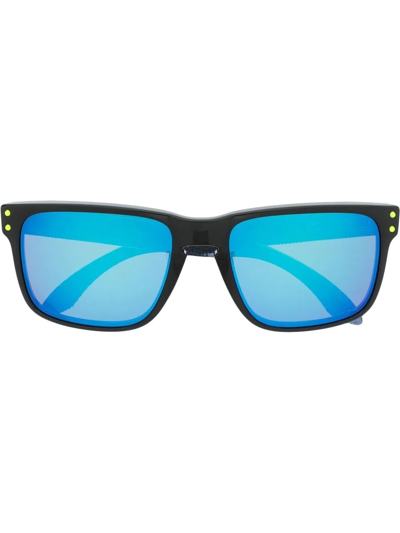 Oakley Holbrook Square-frame Sunglasses In Blau