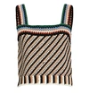 VERONICA BEARD LIVINA CROCHET TANK