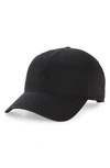 Jordan Brand Men's Black Heritage86 Washed Adjustable Hat In Black,black