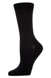 Memoi Women's Organic Cotton Casual Crew Socks In Earl Gray