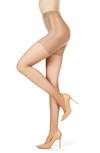 Memoi Super Shaper Footless Sheers In Honey