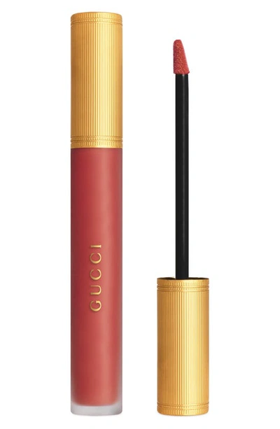 Gucci Transfer-proof Matte Liquid Lipstick 311 Lizzie Tiger