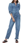Wash Lab Denim Denim Jumpsuit In Weekend Blue