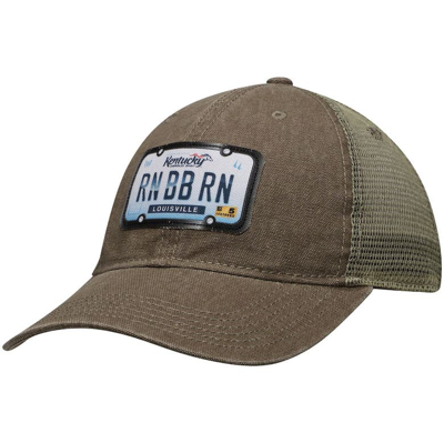 Ahead Men's Brown Kentucky Derby Everyday Trucker Adjustable Hat