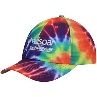 IMPERIAL IMPERIAL YELLOW VALSPAR CHAMPIONSHIP HULLABALOO TIE-DYE ADJUSTABLE HAT