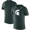 Nike Youth Boys  Hunter Green Michigan State Spartans Logo Legend Dri-fit T-shirt