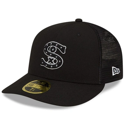 New Era Men's Black Chicago White Sox 2022 Spring Training Low Profile 59fifty Fitted Hat
