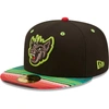 New Era Black Chupacabras De Round Rock Copa De La Diversion 59fifty Fitted Hat In Black