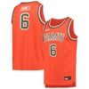 NIKE X LEBRON JAMES NIKE X LEBRON JAMES ORANGE FLORIDA A&M RATTLERS REPLICA BASKETBALL JERSEY