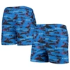 Foco Royal Kansas Jayhawks Island Palm Swim Trunks In Royal
