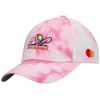 Imperial Pink Arnold Palmer Invitational Hullabaloo Tie-dye Adjustable Hat In Pink