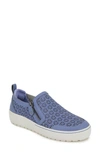 Jambu Womens Cushioned Footbed Leather Casual And Fashion Sneakers In Denim