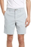 Rag & Bone Perry Cotton-blend Twill Shorts In Blue Fog