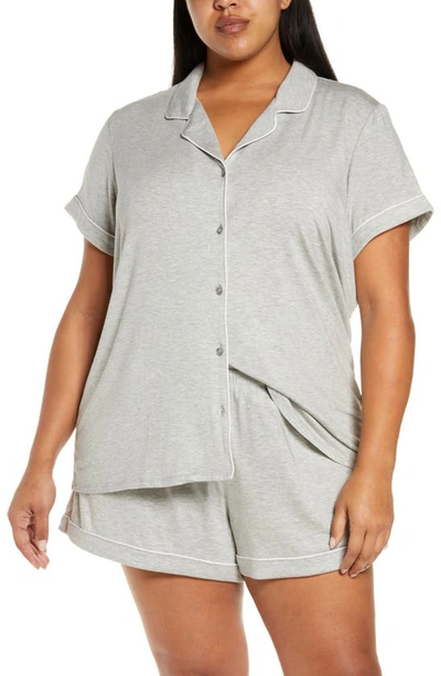 Nordstrom Moonlight Eco Short Pyjamas In Grey Heather