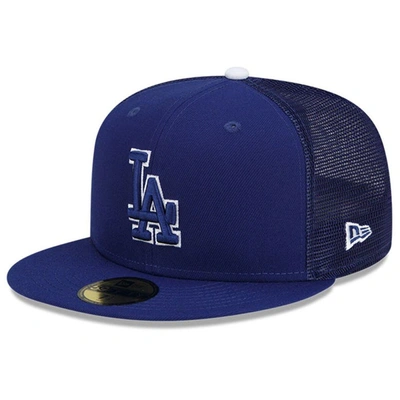 NEW ERA NEW ERA  ROYAL LOS ANGELES DODGERS 2023 BATTING PRACTICE 59FIFTY FITTED HAT