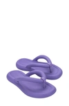 Melissa Women's Flip Free Scented Thong Sandals In Yellow/ Lilac