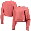 League Collegiate Wear Tennessee Orange Tennessee Volunteers Corded Timber Cropped Pullover Sweatshi In Orange