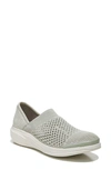 Bzees Charlie Womens Knit Comfort Slip-on Sneakers In Abbey Stone
