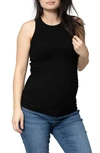 Nom Maternity Seamless Everyday Maternity Tank In Black